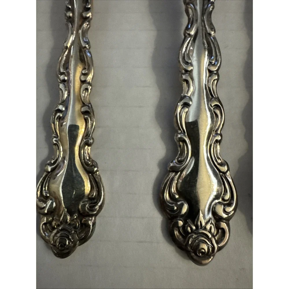 Oneida Community Silverplate Beethoven 4 Pc Place Setting~Knife 2 Forks Teaspoon